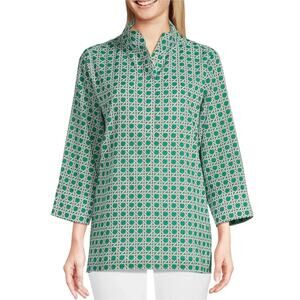 Jude Connally Cricket PETITE RATTAN JADE XS NWT COTTON Tunic Top